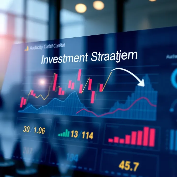 Graph illustrating Audacity Capital's diverse investment strategies and market trends