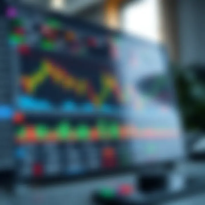 Illustration of a digital trading platform interface displaying stock charts and options trading tools tailored for South African investors