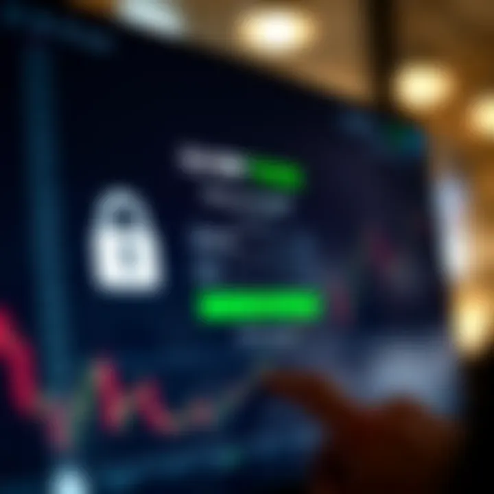 Secure login screen displaying a user entering credentials on the Olymp Trade platform