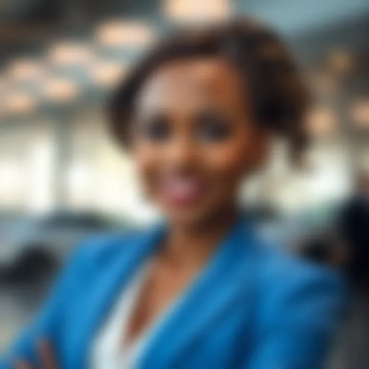 Portrait of Stacey Burke showcasing a confident and professional demeanor