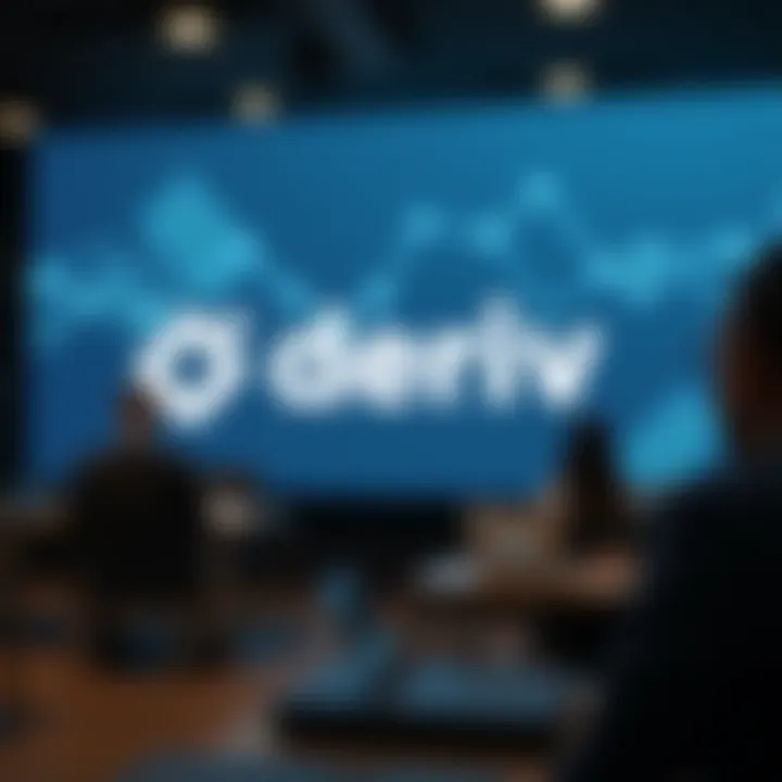Deriv Brand Identity and Logo Evolution Overview Visual representation of the Deriv brand identity highlighting the logo's evolution and symbolism connecting with market positioning