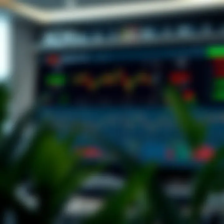 Screenshot of RCG Markets trading platform showing demo account dashboard with various trading tools and charts