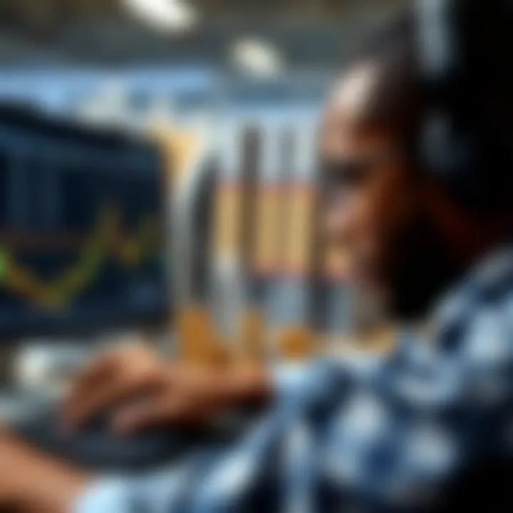 Trading Strategies and Market Trends Influencing Wealth Collage showcasing key trading strategies and market trends impacting South African wealth accumulation