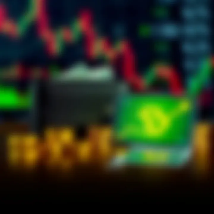 Conceptual Representation of Forex Bonus and Digital Wallet Graphic depicting a forex bonus concept with currency symbols and a digital wallet representing bonus credit