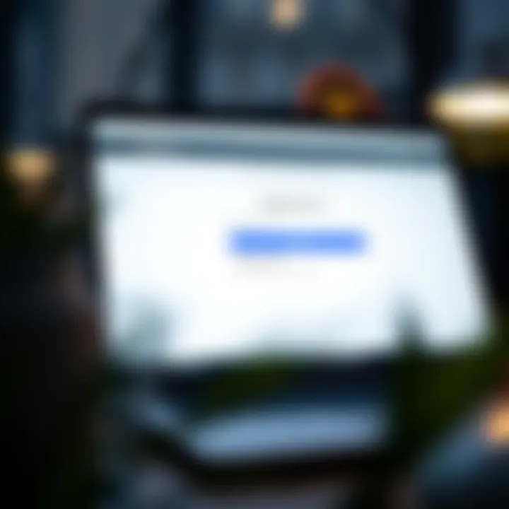 User interface showing Deriv registration form on a laptop screen