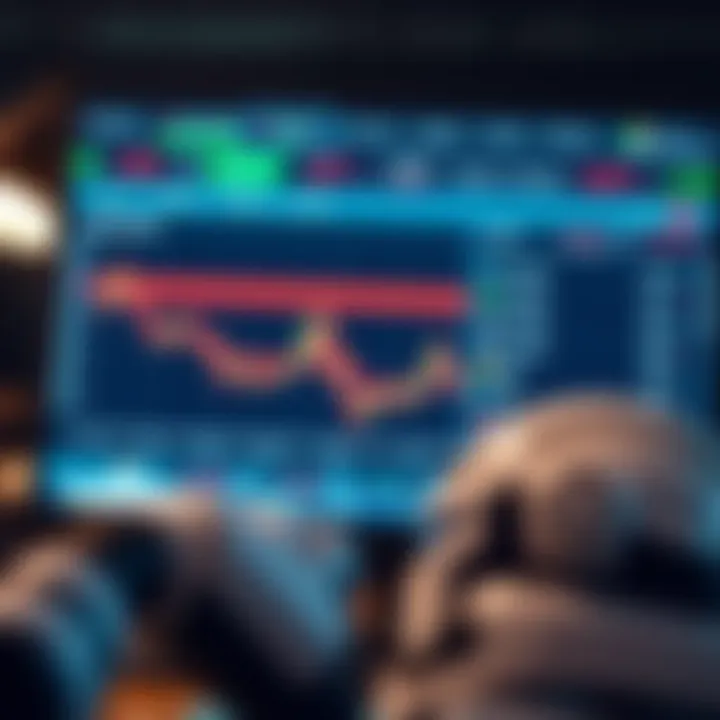 Interface displaying Forex robot software options and settings