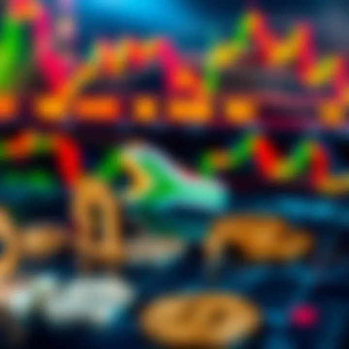 Effective Forex Trading Strategies in the South African Market Conceptual illustration of forex strategies with currency symbols and market charts