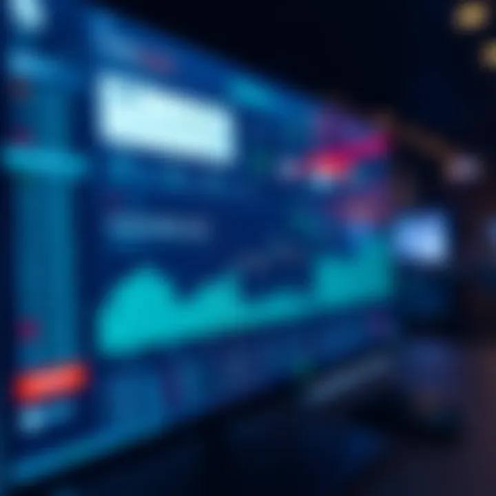 Dashboard of a trading platform showing various trading tools and account overview