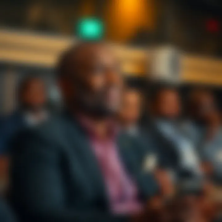 Jabulani Cashflow Ngcobo presenting business strategies during a conference