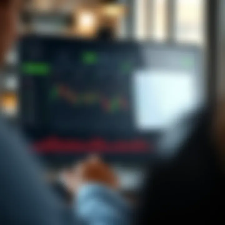 Dashboard displaying trading account summary and options for managing trades securely online
