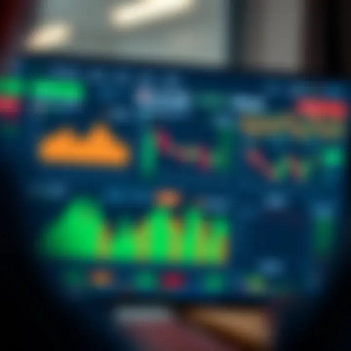 Screenshot of PocketOption trading dashboard showing various financial instruments and market trends