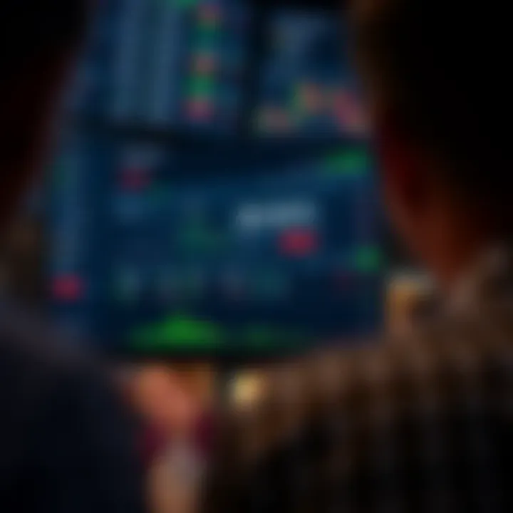 Interface of Quotex trading platform showing demo account balance and trading options