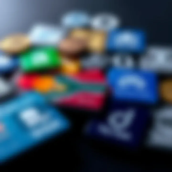 Collection of electronic payment icons including credit cards, e-wallets, and bank transfer symbols