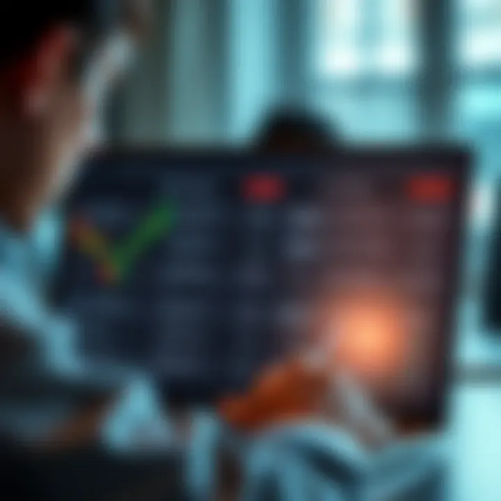 Comparison chart illustrating features of RCG Markets demo account versus live trading environment