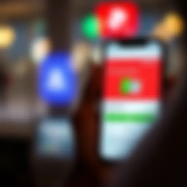 Mobile phone screen displaying Safaricom M-Pesa application for mobile airtime recharge in Kenya