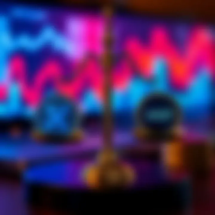 Illustration of regulatory impact on cryptocurrency markets with symbolic scales and XRP logos