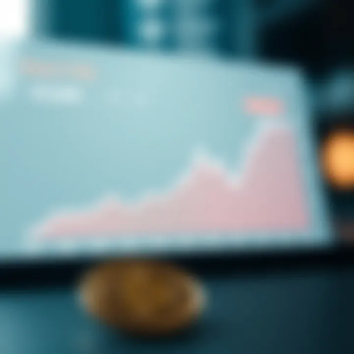 Graph illustrating cryptocurrency price trends in Kenyan shilling over time
