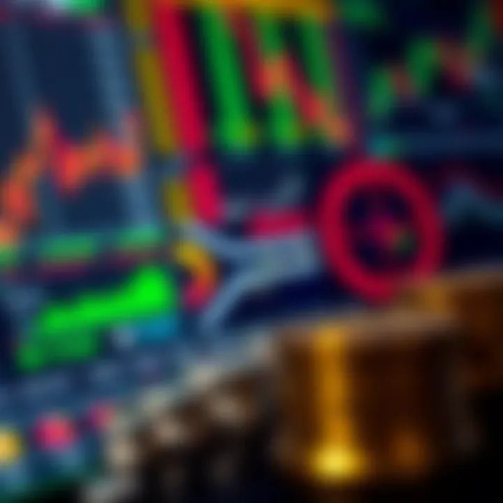 Graphical representation of diverse trading instruments and market opportunities available for South African traders
