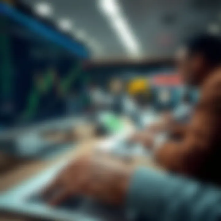 Illustration of trading strategies and risk management concepts for South African traders