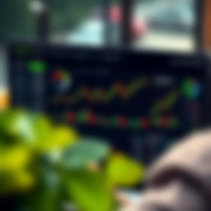 Dashboard view of TradingView Binary showing trading options and analytics tools