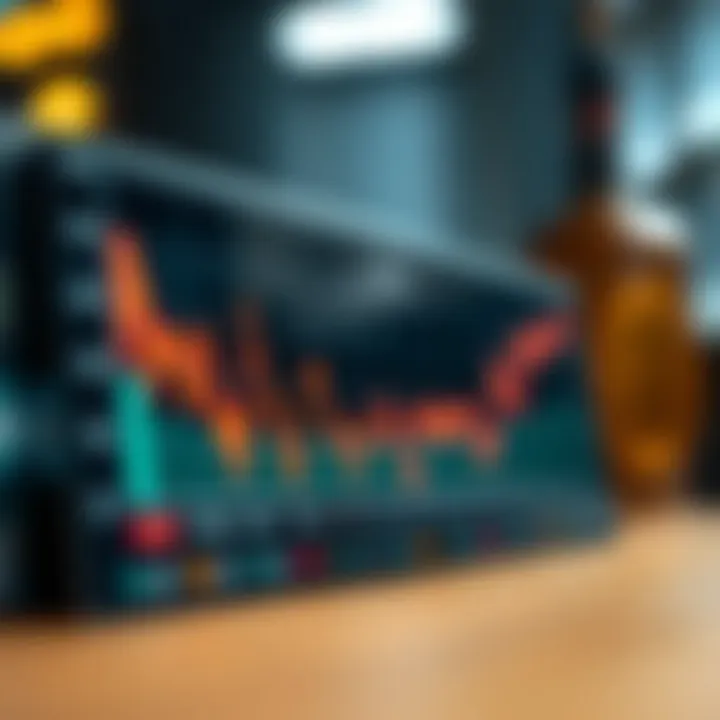 Graph showing fluctuations in crude oil prices influenced by global supply and demand factors