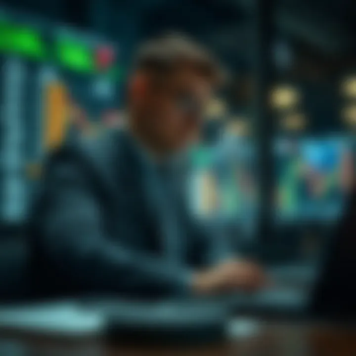 Illustration of risk management strategies used by derivative brokers in trading activities