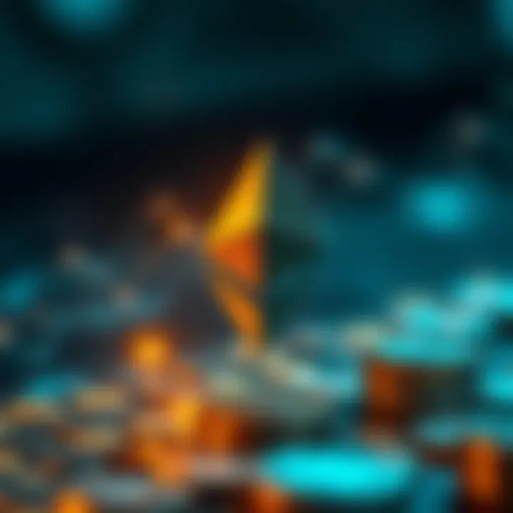 Decentralized Applications Transforming Finance and Technology on Ethereum Visual representation of decentralized applications operating within the Ethereum network impacting finance and technology sectors