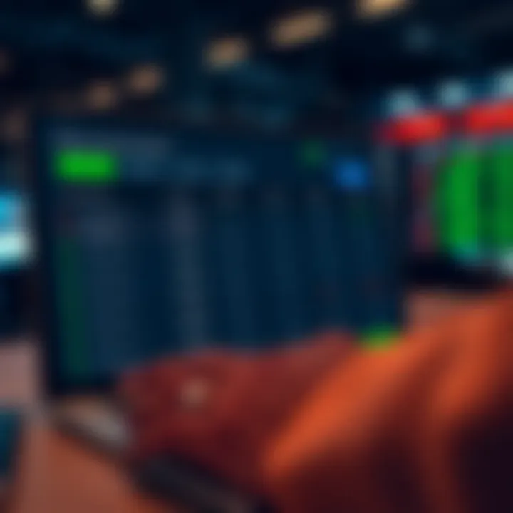 Illustration of trading platform interface showing account selection options tailored for Kenyan traders