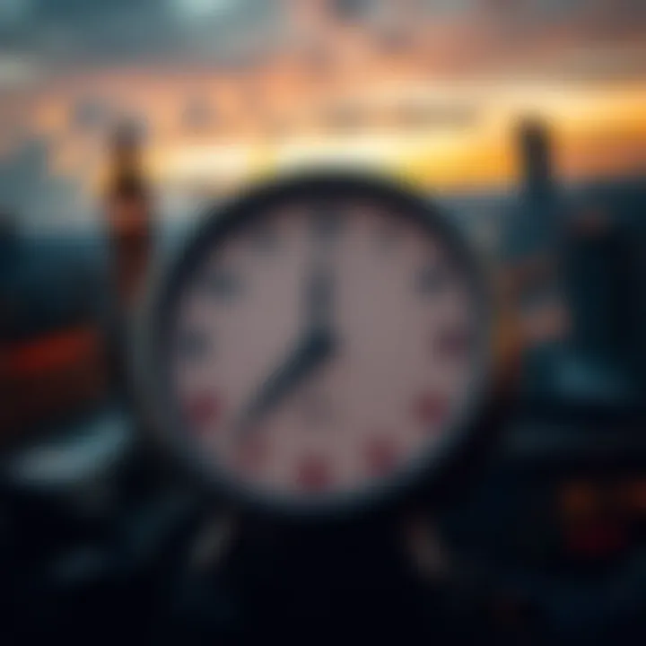 World clock highlighting London and Johannesburg to show time difference during forex trading hours