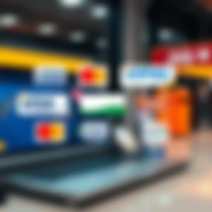 Illustration of multiple payment methods available for deposits with Deriv brokers
