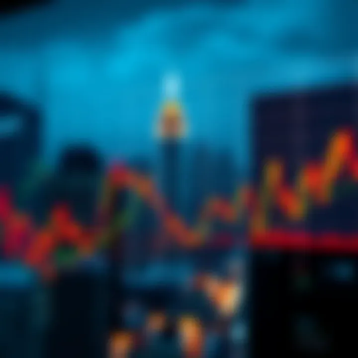 Graph depicting liquidity and volatility spikes during New York forex session