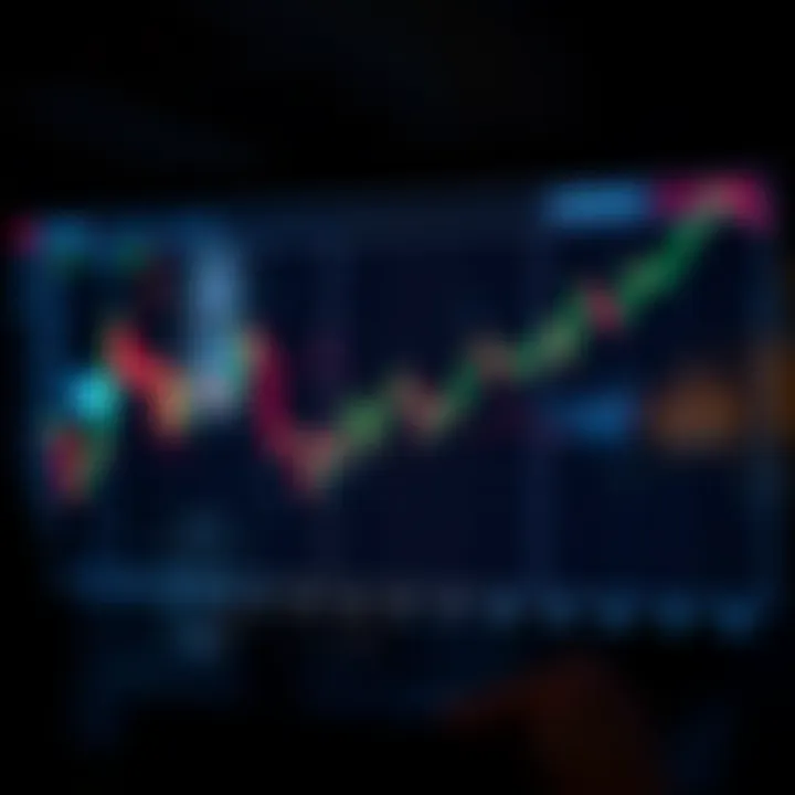 Trading Activity During New York and London Session Overlaps Graph showcasing trading volume spikes during New York session overlaps with London market