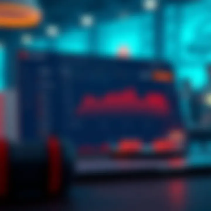 Dashboard interface displaying RobotRader APK automated trading settings and analytics