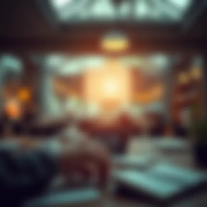 Illustration showing financial growth and support for businesses through Ryze Funding