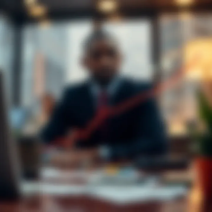 Graph illustrating financial growth trends related to Sandile Shezi's business ventures