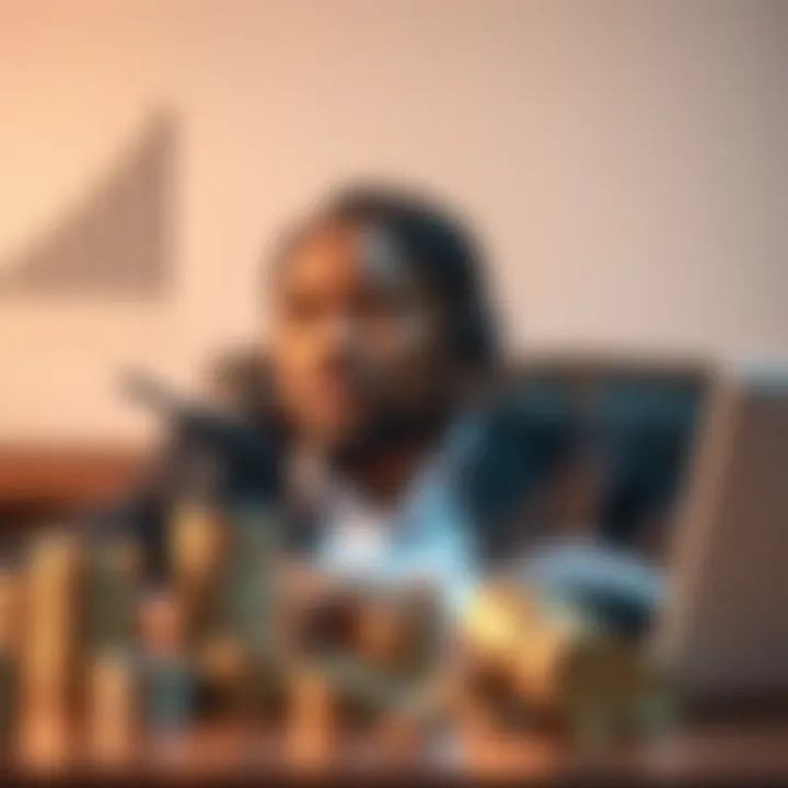 Investment Strategies Shaping Sandile Shezi's Net Worth Visual representation of diverse investment portfolios contributing to wealth accumulation