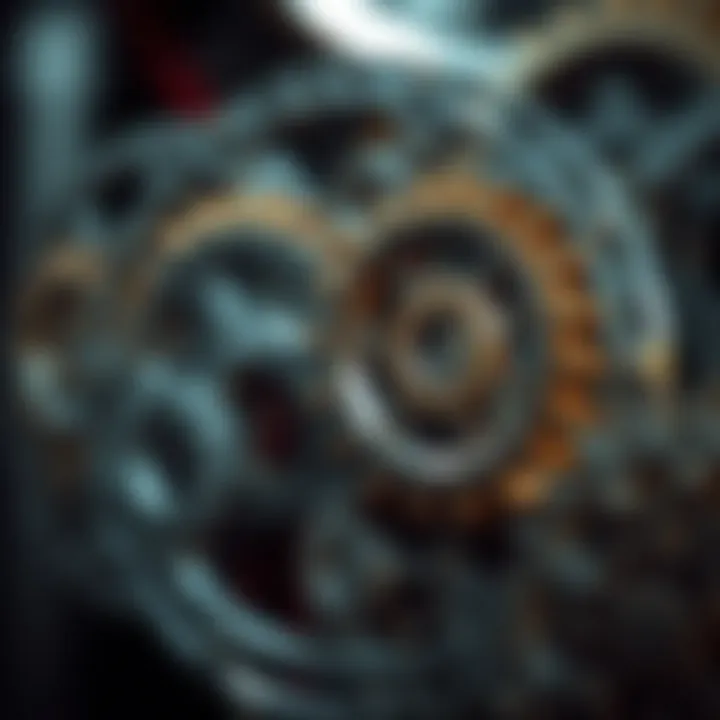 Collaboration and Innovation in South African Scope Markets Illustration showing interconnected gears representing collaboration and innovation in scope markets within South African industries