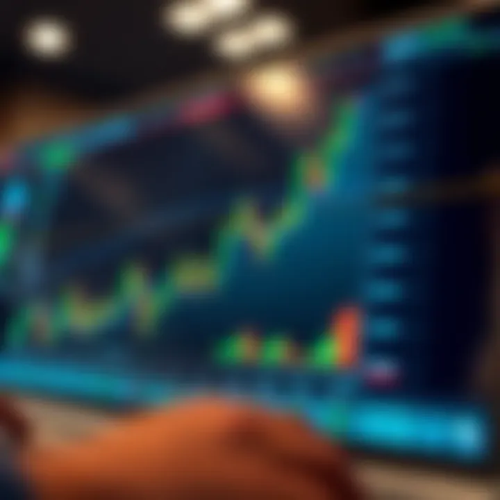 Integration of Trading Tools and Strategy Optimization Graph depicting the integration of trading tools with strategy optimization on a digital interface