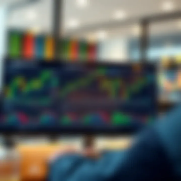 Graphical interface showing Templer FX's trading dashboard with market charts and real-time data