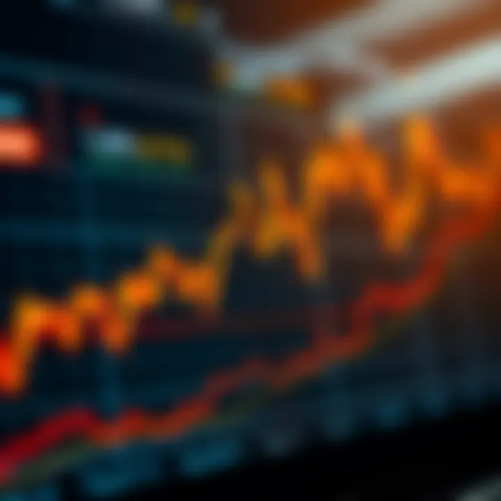Currency Fluctuations Driven by Economic and Political Factors Graph showing currency fluctuations influenced by economic indicators and geopolitical events
