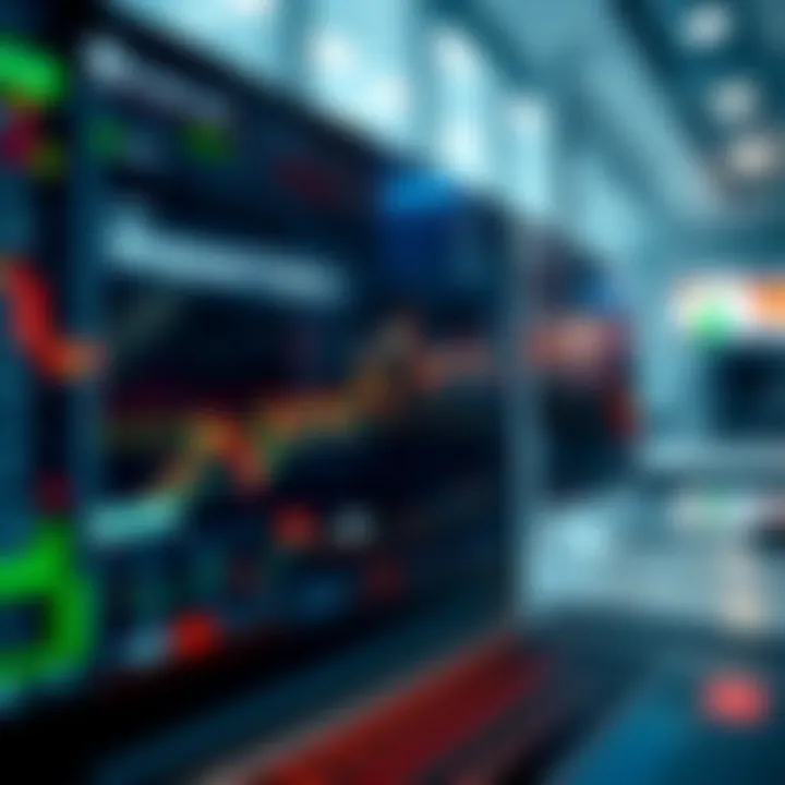 Binary.com platform interface showing binary options trading with TradingView indicators applied
