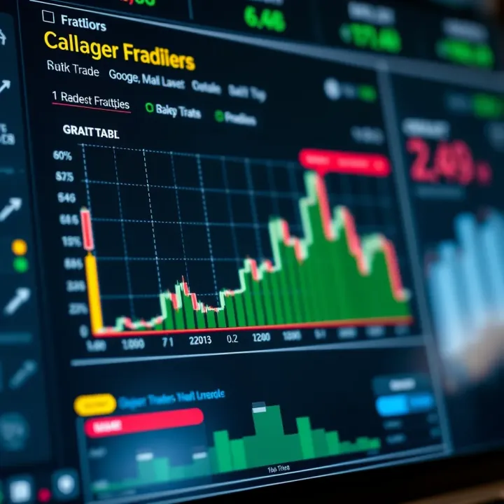 Graph illustrating risk management strategies and account setup essentials for South African traders