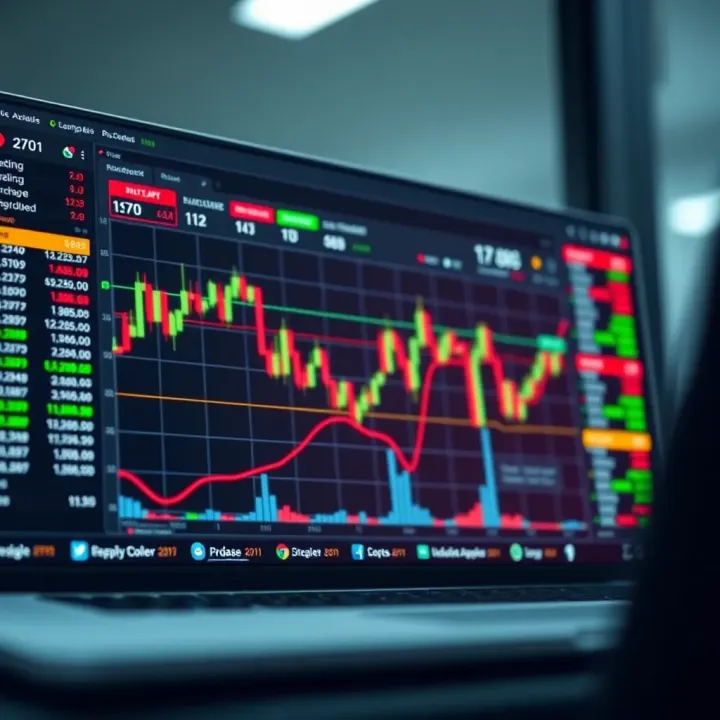 Dashboard displaying trading data and features accessible through Deriv API for app developers in Kenya