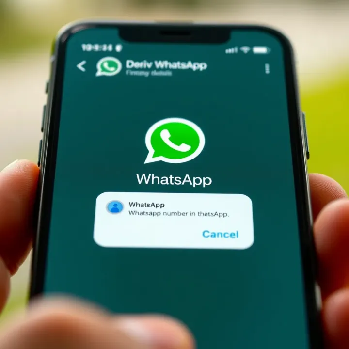 Mobile phone showing verification prompts and security icons for safe communication