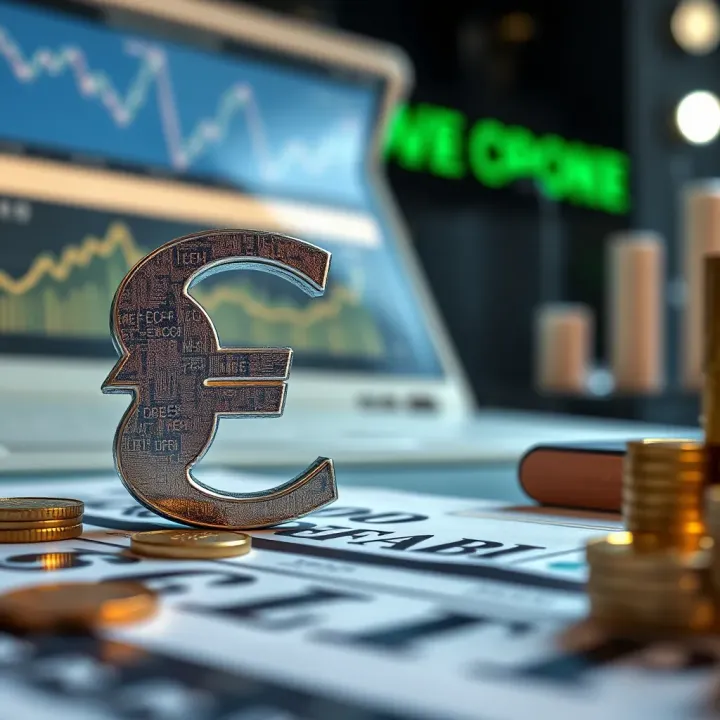 Illustration of key economic indicators and central bank policies influencing the EUR/GBP currency pair