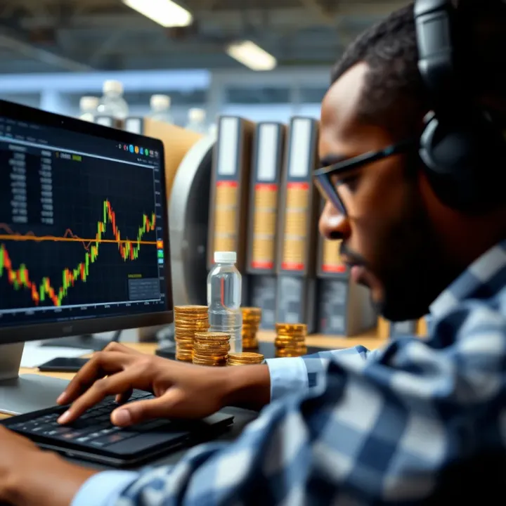 Collage showcasing key trading strategies and market trends impacting South African wealth accumulation