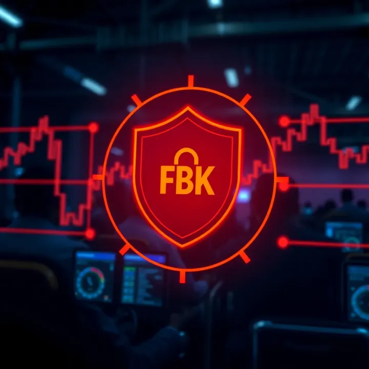Security shield icon symbolizing protection for FBK Markets app users in Kenya