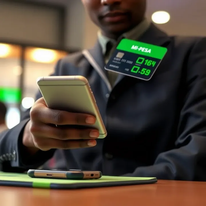 M-Pesa Payment Integration for IQ Option in Kenya Kenyan trader using M-Pesa on smartphone for secure payment integration with IQ Option
