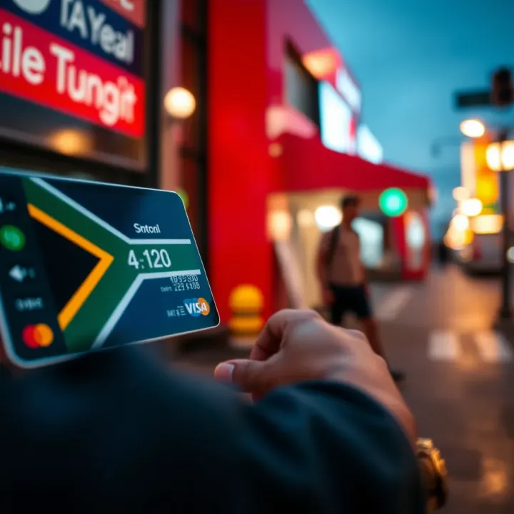 Illustration of secure online payment methods accepted on IQ Option for South African traders