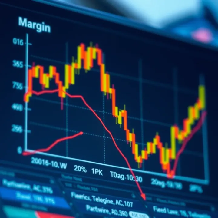 Graph depicting the relationship between margin calls, account balance, and risk management strategies in forex trading